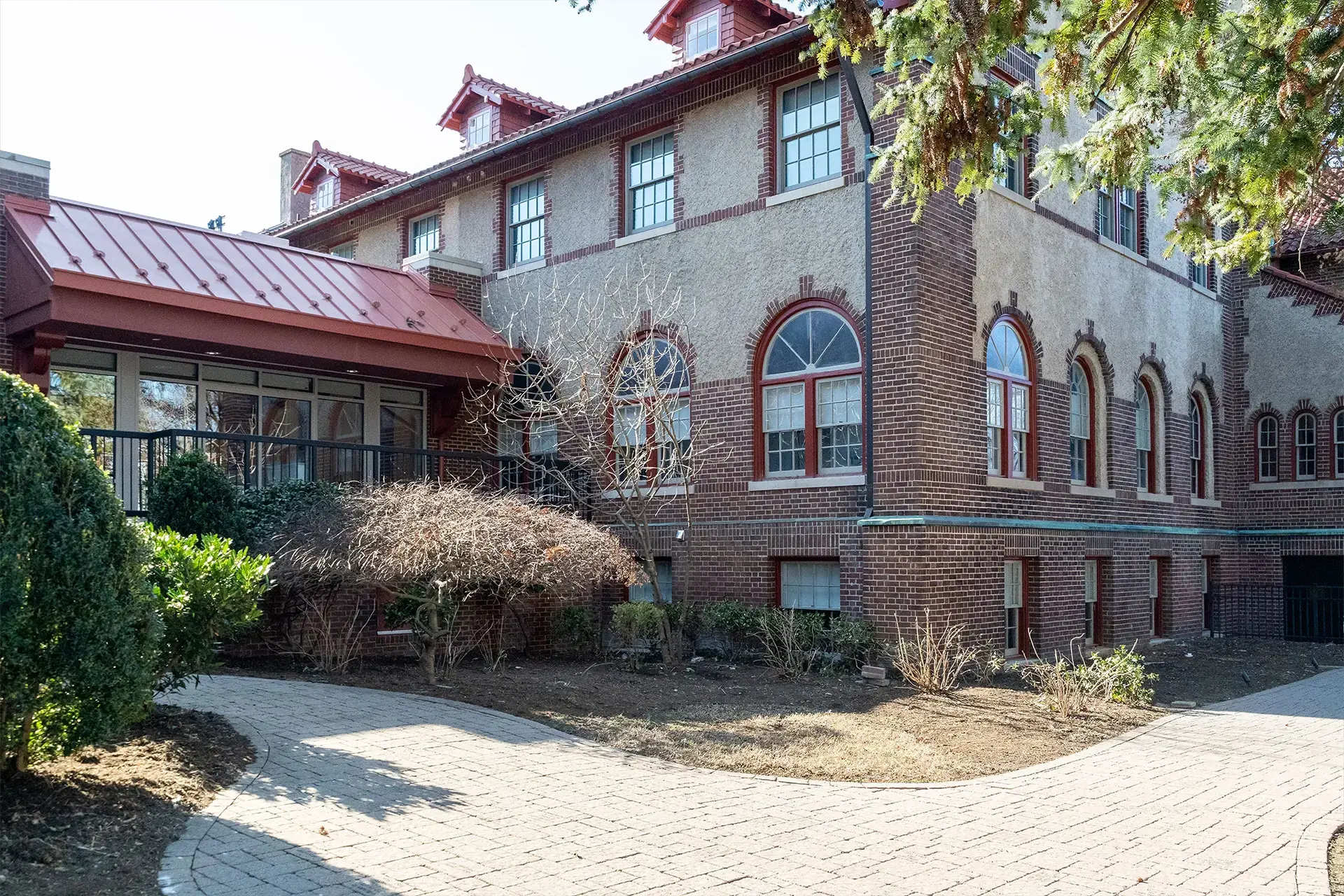 The Abby historical building exterior