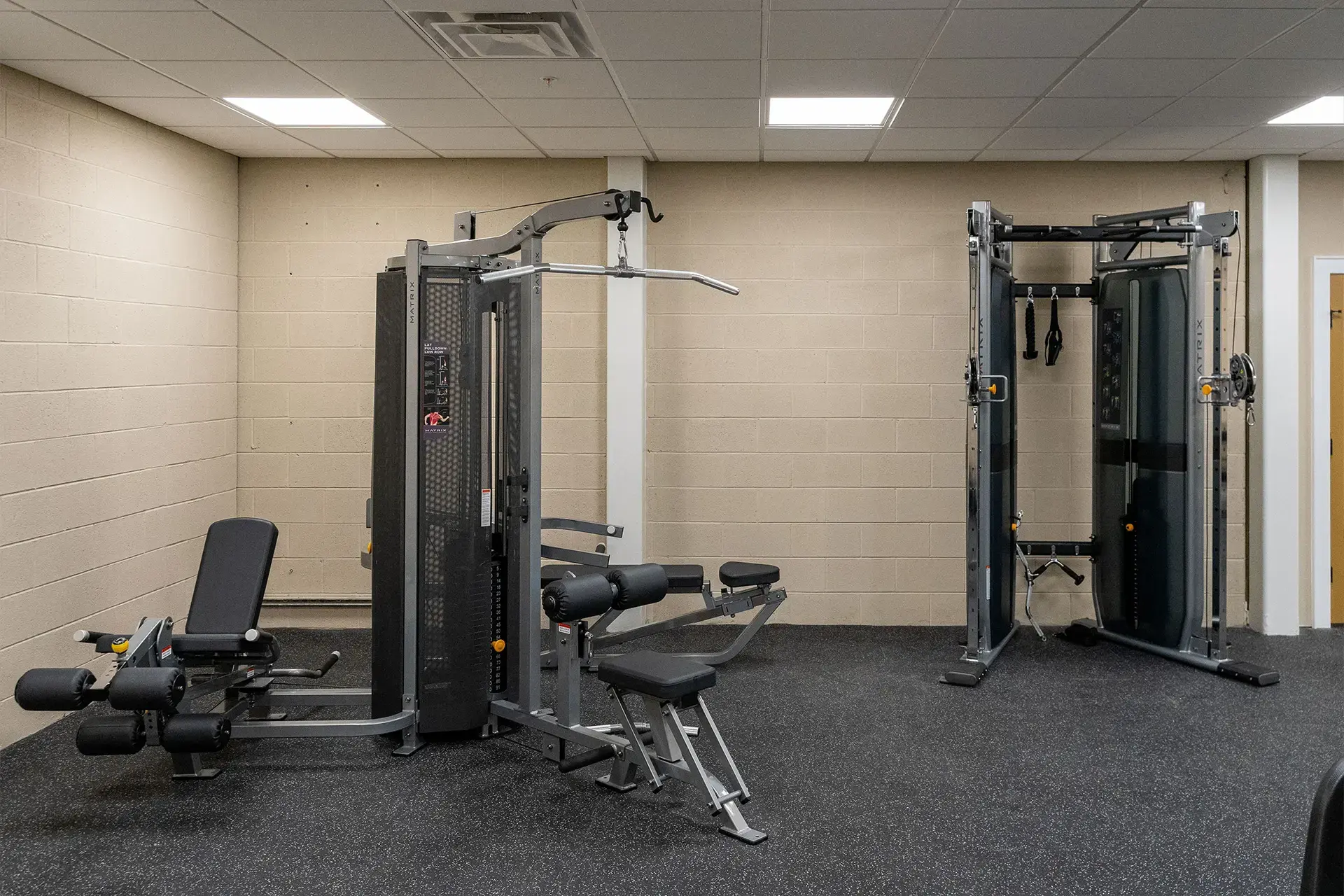 The Abby fitness center nautilus machines for exercising