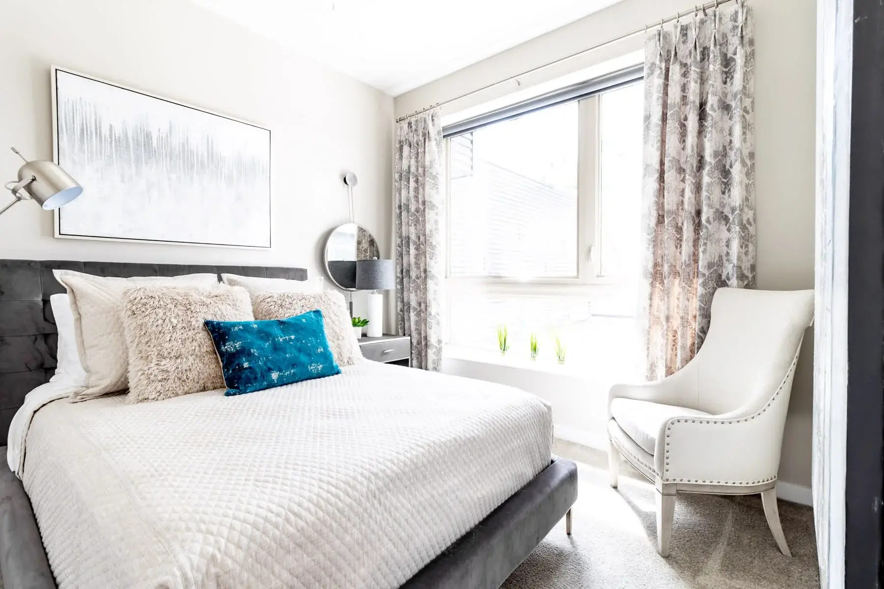 The Penny at Jackson Ward luxury bedroom