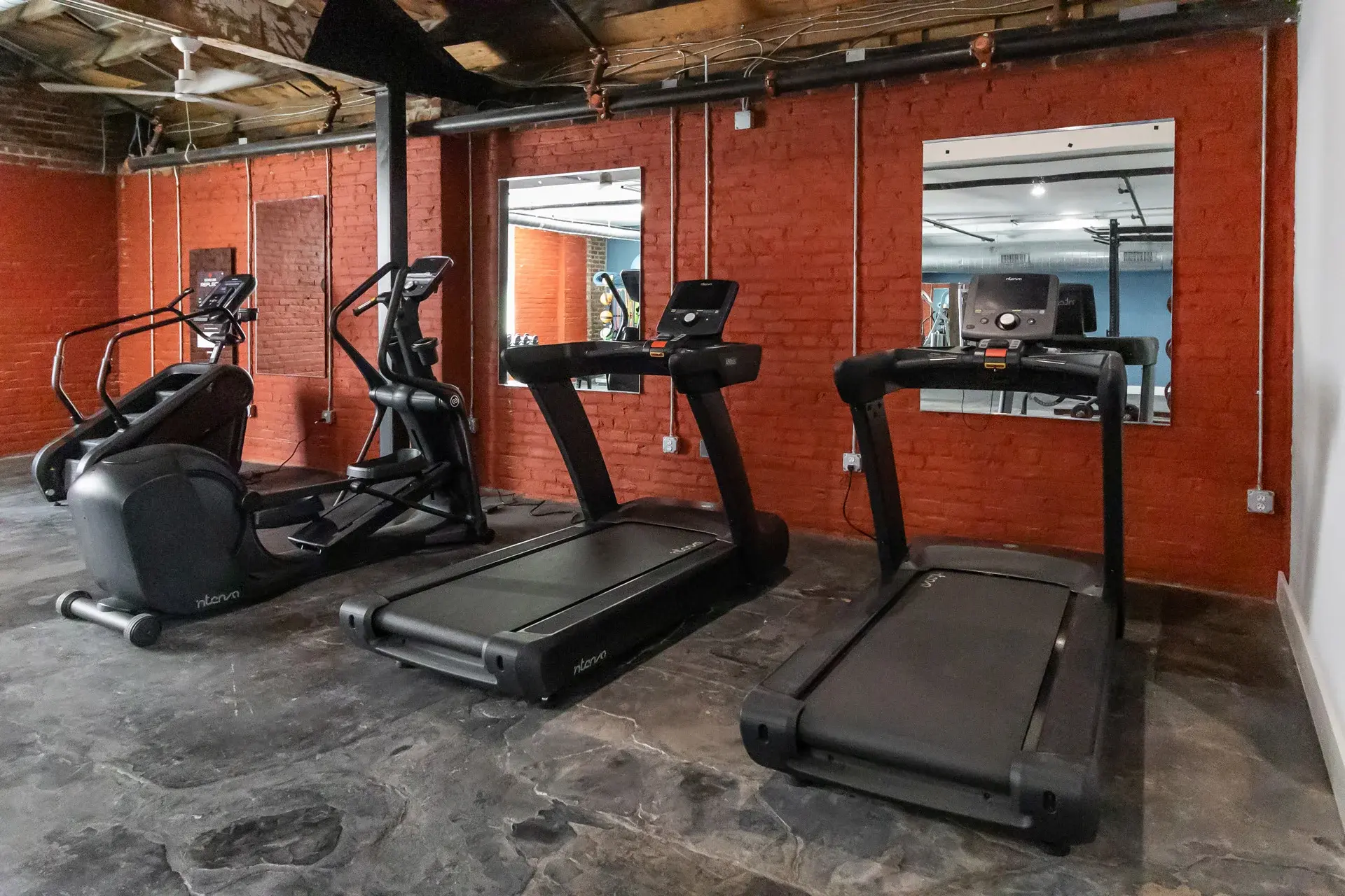 Cardio machines at The Watkins